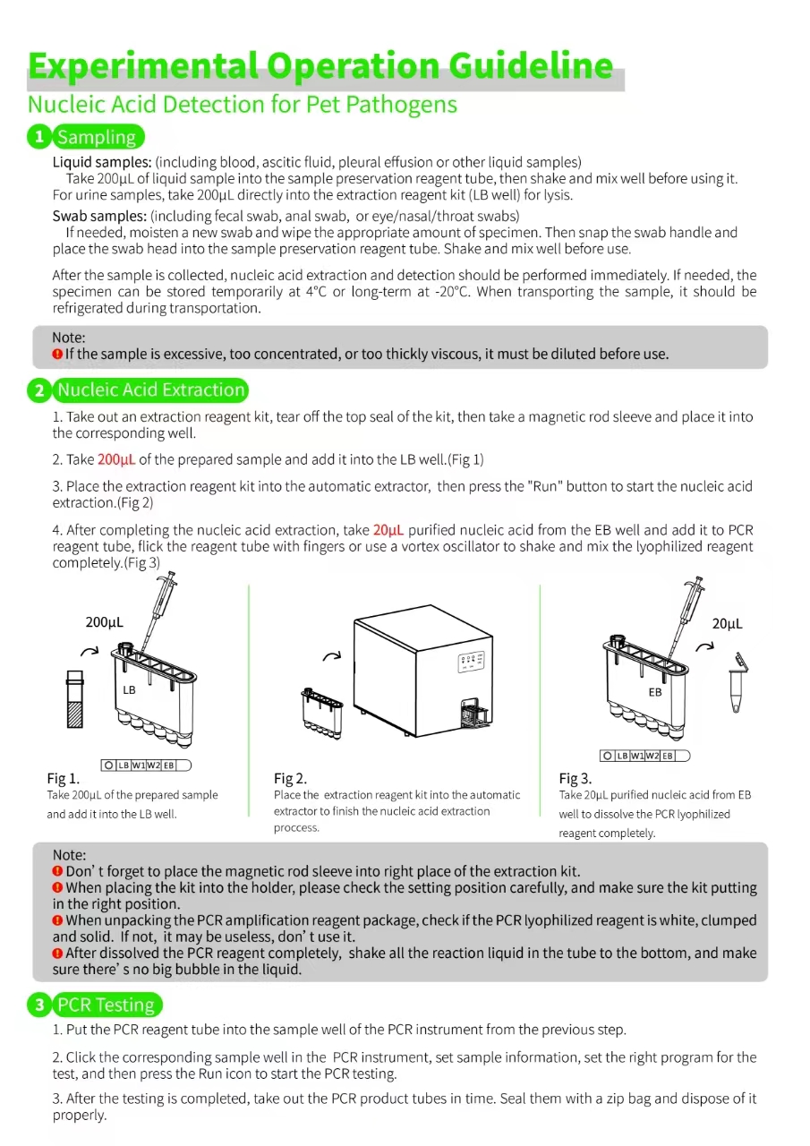 Experimental Operation Guideline